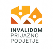 Logo invalidom prijazno podjetje